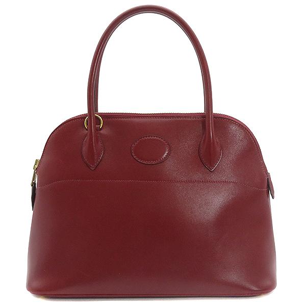 美品✨エルメス　ボリード30 E刻印　ハンドバッグ　レッド 美品✨エルメス ボリード30 E刻印 ハンドバッグ レッド - メルカリ
