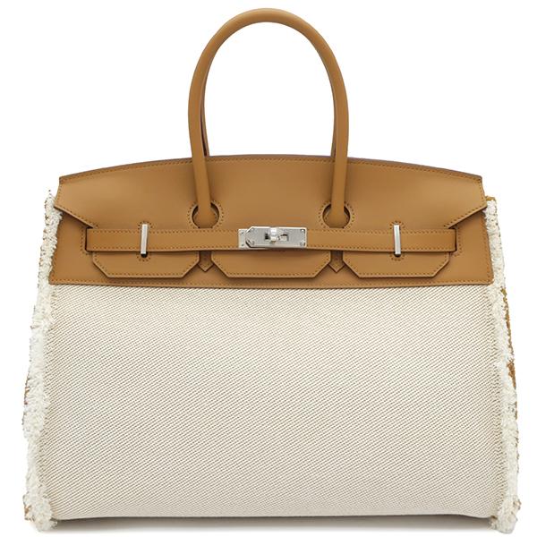 Birkin エルメス ハンドバッグ バーキン35 フレイフレイ セサミ