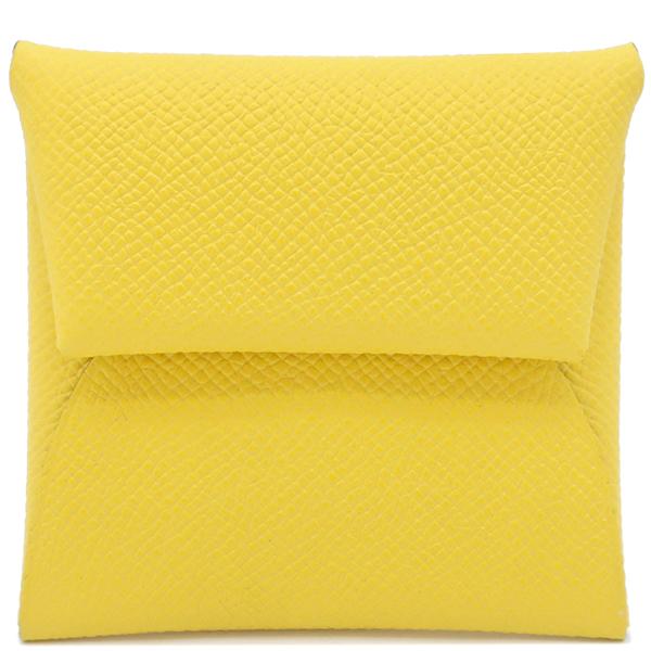 エルメス コインケース バスティア ジョーヌナプル ヴォーエプソン B  