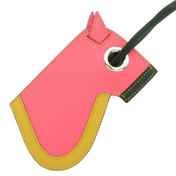 HERMES エルメス チャーム カマイユ キーリング ホース エプソン 