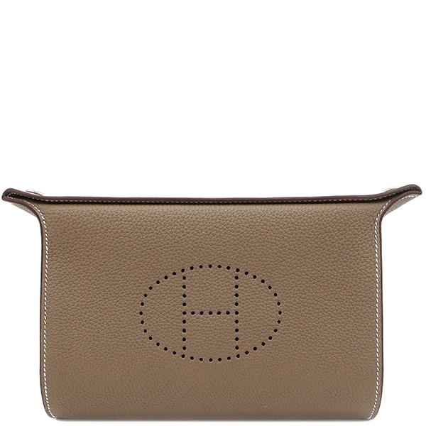 HERMES（エルメス） ショルダーバッグ ヴィドポッシュ エトゥープ トゴ