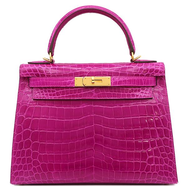 Kelly エルメス 2WAYバッグ ケリー ローズシェヘラザード ニロティカス