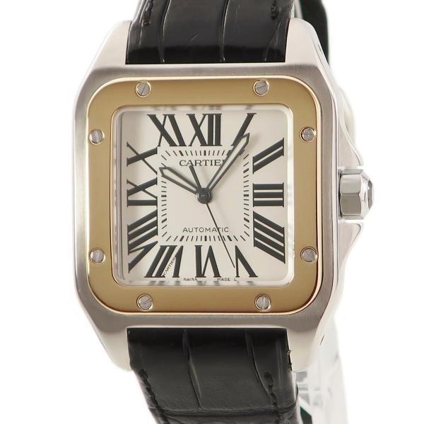 SANTOS DE CARTIER 【3年保証】 カルティエ サントス100 LM 100周年