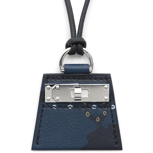 HERMES（エルメス） ネックレス ネイビー×ブラック ヴォースイフト