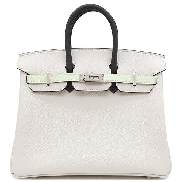 Birkin エルメス ハンドバッグ バーキン25 トリコロール ヴォー 