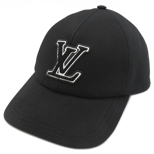 LOUIS VUITTON（ルイ・ヴィトン） キャップ M7282L 黒 LVイニシャル