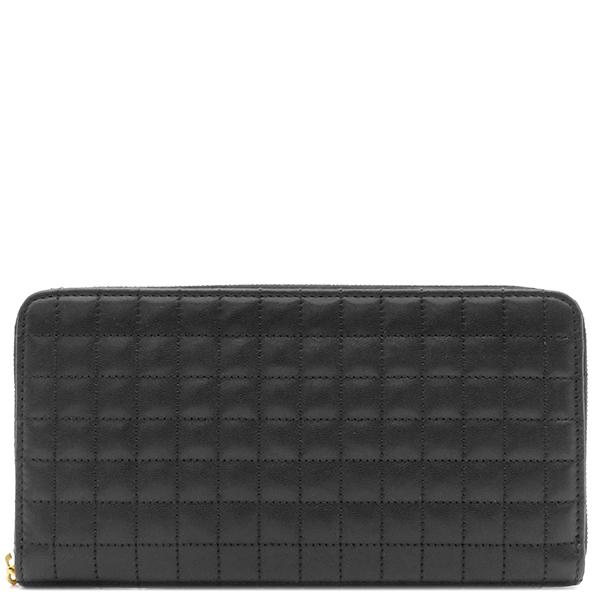 CELINE セリーヌ 長財布 Cチャーム ラージ ジップドウォレット レザー  