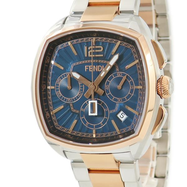 【稼働】 FENDI 腕時計 メメント クロノグラフ 22400L コンビ ibe7171_240500434618