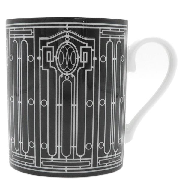 HERMES エルメス 食器 H DECO アッシュデコ マグカップ 磁器 HERMES エルメス 食器 H DECO アッシュデコ マグカップ 磁器