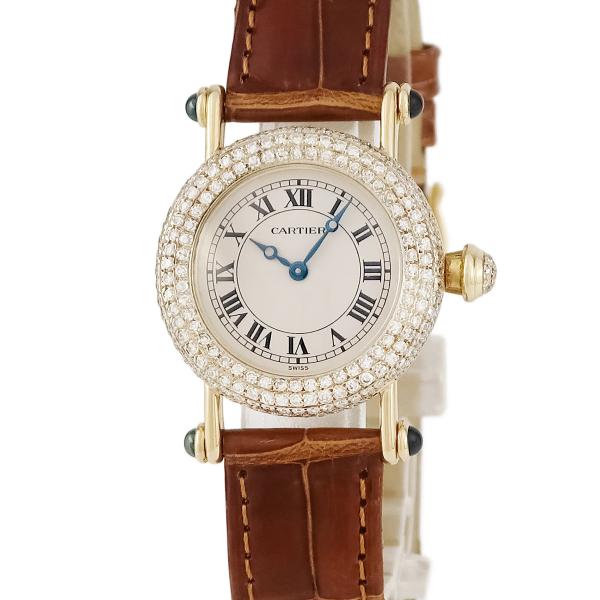 カルティエ CARTIER W1515856 ディアボロ SM K18YG クォーツ レディース _874607 Cartier - カルティエ CARTIER W1515856 ディアボロ SM K18YG クォーツ