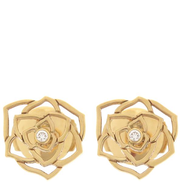 PIAGET ピアス ピアジェ ローズピアス ゴールド 金