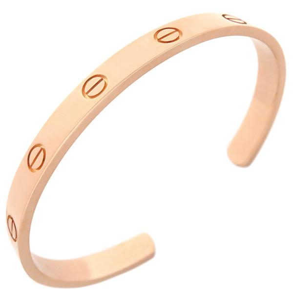 Cartier ラブブレス PG LOVE（Cartier） カルティエ ブレスレット LOVE ラブブレス オープン
