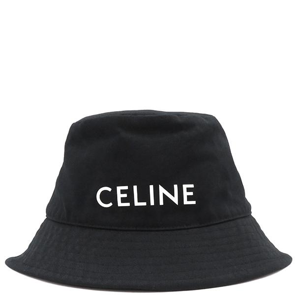 【M＿R】CELINE セリーヌ　バケットハット Sサイズ CELINE セリーヌ バケット ハット S 黒