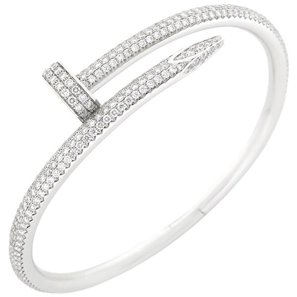 Cartier カルティエ ブレスレット ジュストアンクル ダイヤ Cartier カルティエ ブレスレット ジュストアンクル ダイヤ