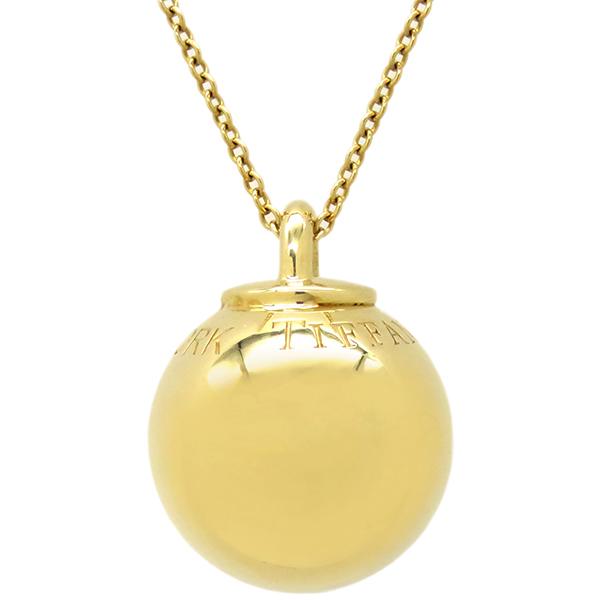 TIFFANY&Co. ティファニー ネックレス ハードウェア ボール ペンダント  