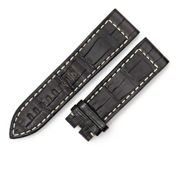 ZENITH（ゼニス） 純正 替え クロコ ベルト バンド ストラップ 24mm