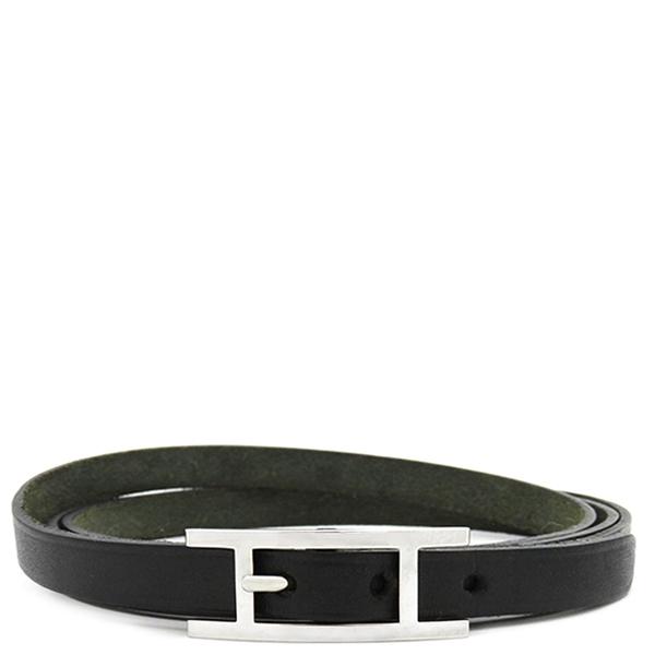 エルメス ブレスレット アピ3 レザー ロングブレスレット レザー 