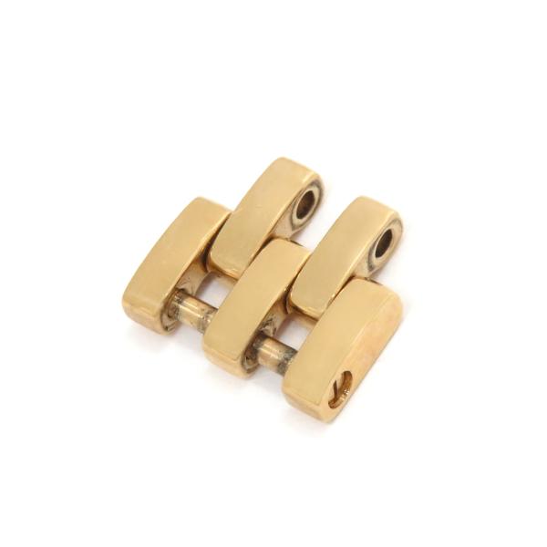 カルティエ ミニパンテール用 コマ 純正 K18YG無垢 1コマ パーツ 10ｍｍ 5連 レディース 腕時計 Cartier - カルティエ ミニパンテール用 コマ 純正 K18YG無垢 1コマ