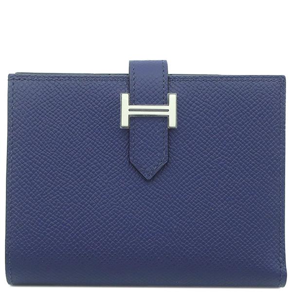 HERMES エルメス 二つ折り財布 ベアンコンパクト ヴォーエプソン HERMES エルメス 二つ折り財布 ベアンコンパクト ヴォーエプソン