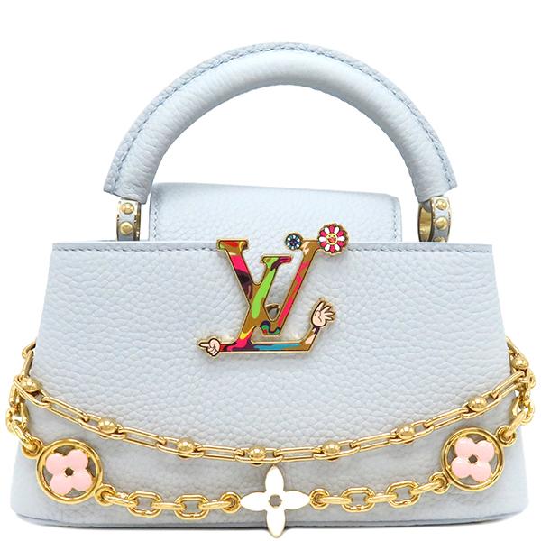 カプシーヌ ルイヴィトン 2WAYバッグ LV × TM EW MINI トリヨンレザー