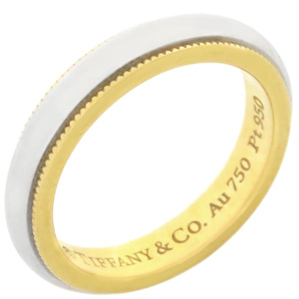 TIFFANY&Co.（ティファニー） リング 指輪 ミルグレイン Pt950 