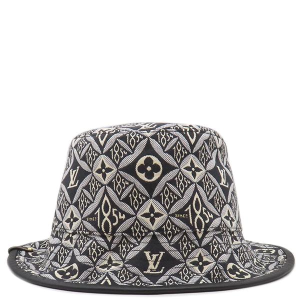Louis Vuitton バケットハット グレー LOUIS VUITTON ルイヴィトン ハット バケットハット コットン