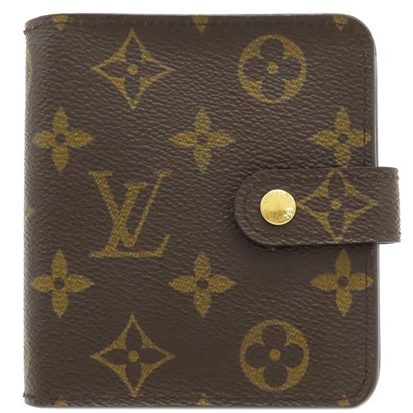 LOUIS VUITTON ルイヴィトン 二つ折り財布 コンパクトジップ