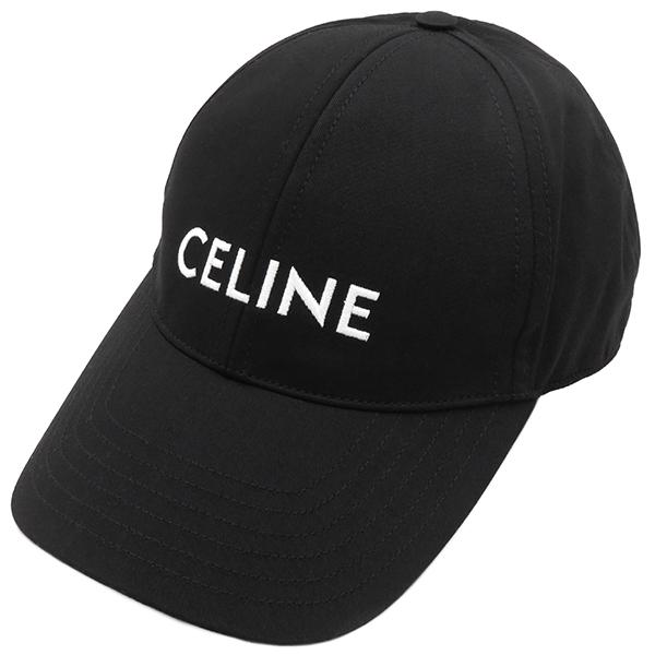 Celine ベースボールキャップ 黒 S