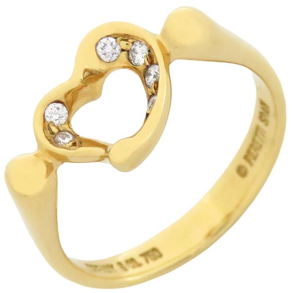 TIFFANY&Co.（ティファニー） リング 指輪 オープンハート K18YG