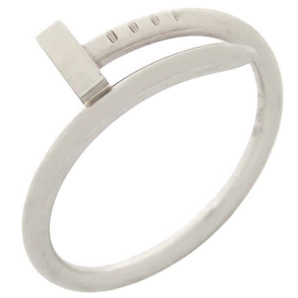 Cartier カルティエ ジュストアンクル リング K18WG 51 Cartier（カルティエ） リング 指輪 ジュストアンクル SMリング K18WG
