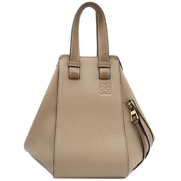 LOEWE（ロエベ） 2WAYバッグ ハンモック スモール ベージュ 中古
