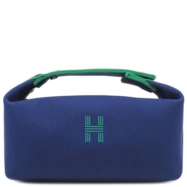 HERMES エルメス ポーチ ブリッド ア ブラック PM トワルアッシュ 