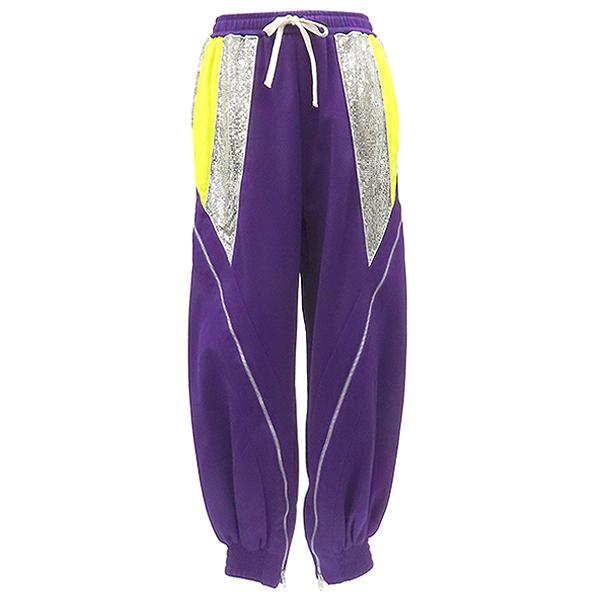 GUCCI グッチ パンツ メタル ジップ スウェットパンツ ポリエステル 