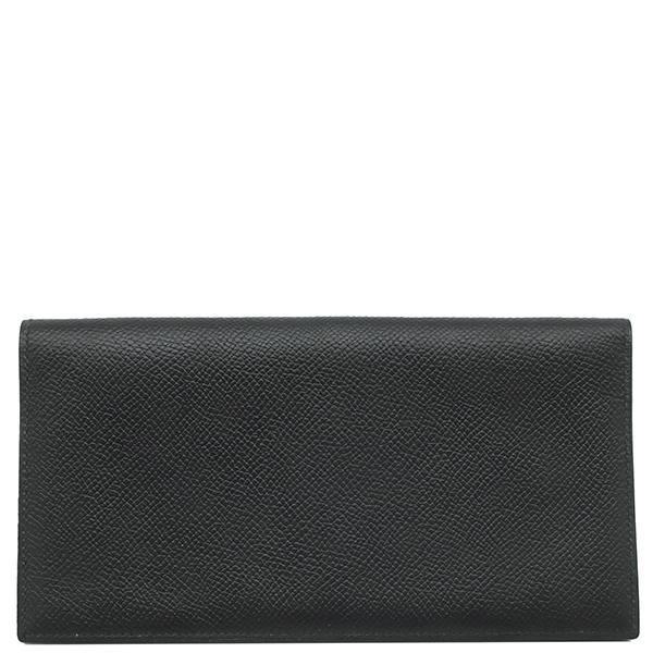 HERMES エルメス 長財布 オオサカ クシュベル ブラック 黒 二 HERMES エルメス 長財布 オオサカ クシュベル ブラック 黒 二