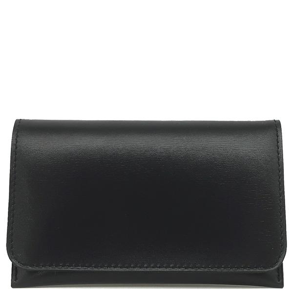 HERMES エルメス 名刺ホルダー 正規品『新品・未使用』 HERMES（エルメス） 名刺入れ カードホルダー ボックスカーフ ブラック