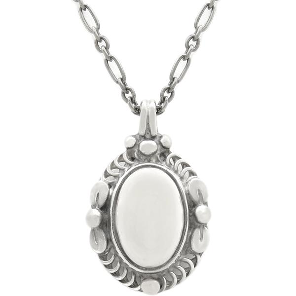  ジョージジェンセン1995 ネックレス シルバー925 ジョージジェンセン ネックレス ヘリテージコレクション 1995 イヤー