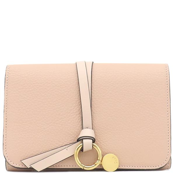Chloe クロエ 三つ折り財布 アルファベット コンパクトウォレット 