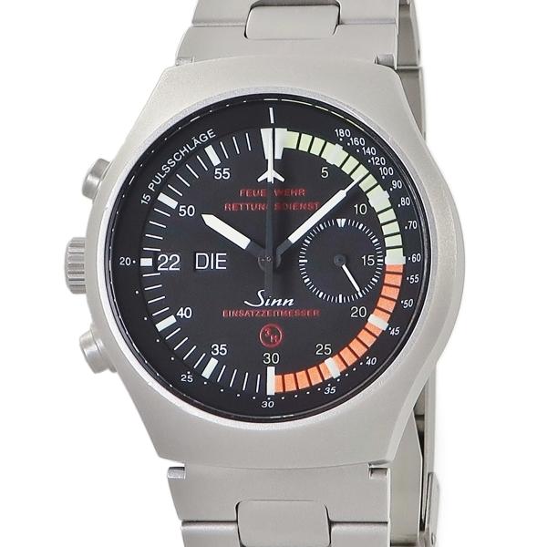 Sinn 【3年保証】 ジン 157M クロノグラフ 157.EZM4 ブラック