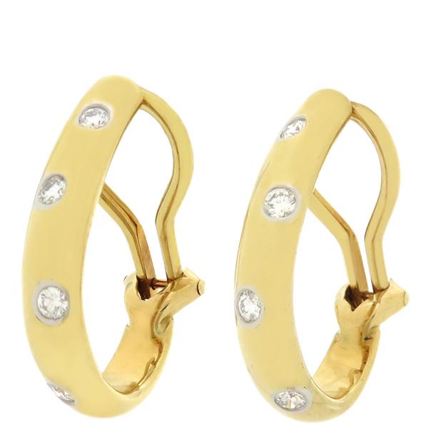 TIFFANY&Co.（ティファニー） イヤリング ドッツ K18YG ゴールド