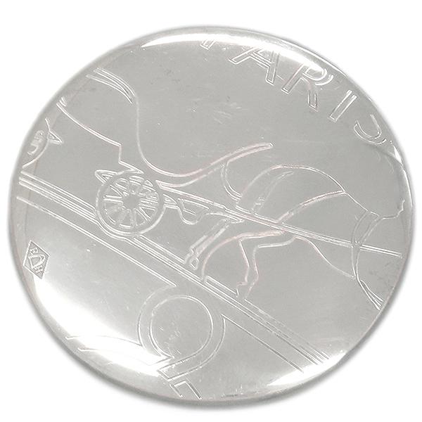 HERMES エルメス サークルラウンド AG925 シルバー ブローチ 2点 HERMES（エルメス） ブローチ BROCHE BADGE GM エクスリブリス