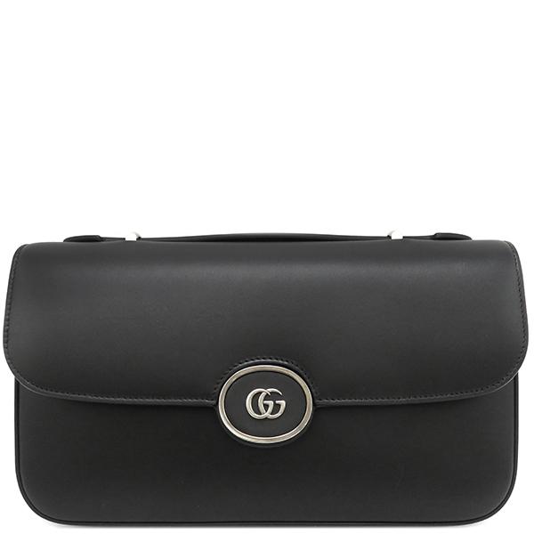 GUCCI バッグ レザーブラック GUCCI（グッチ） レディロック レザー ブラック ゴールド金具 000 46