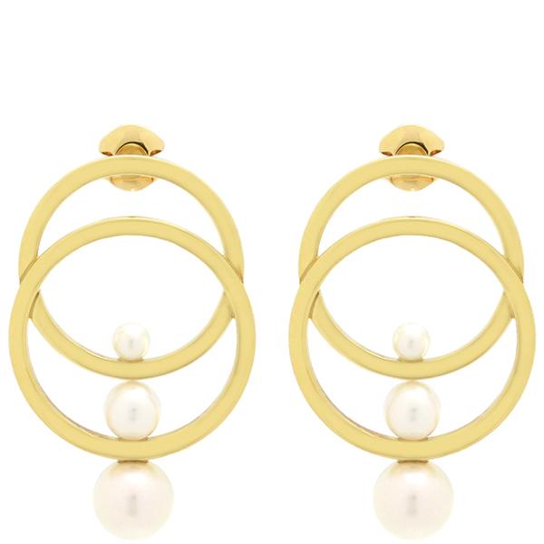 美品 TASAKI COSMIC ゴールド パール ピアス TASAKI ピアス コズミック パール K18YG ゴールド あこや真珠