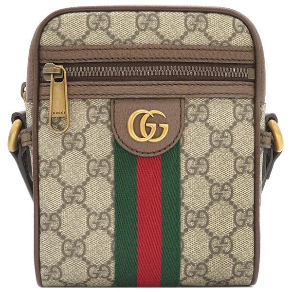 グッチ GUCCI オフィディア ミニ メッセンジャーバッグ ショルダーバッグ GGスプリームキャンバス 598127 ベージュ レディース【中古】 GG グッチ ショルダーバッグ オフィディア ミニ メッセンジャーバッグ
