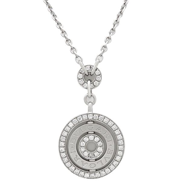 BVLGARI シルバー チェーンネックレス BVLGARI - BVLGARI チェーン 44cm ネックレス K18WG レディース