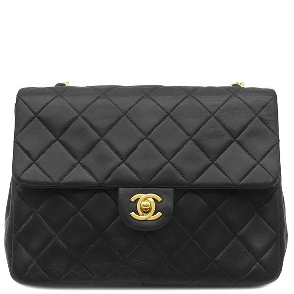 CHANEL シャネル 希少 ミニミニポシェット チェーンポーチ ブラック 美
