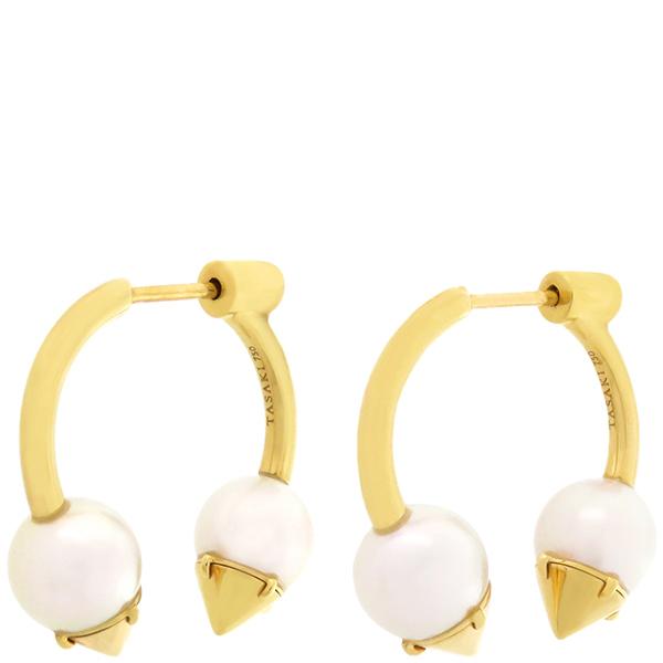 廃盤‼️【希少】TASAKI タサキ　リファインドリベリオンノーベルピアス　未使用 TASAKI リファインド リベリオン シグネチャー ピアス 廃盤‼️【希少