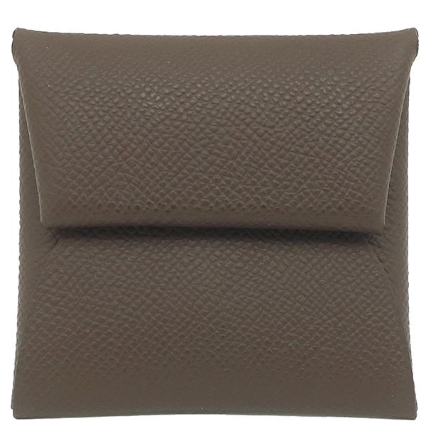 未使用品 HERMES エルメス バスティアコインケース ブラウン 茶 送料無料 HERMES エルメス コインケース バスティア ヴォーエプソン