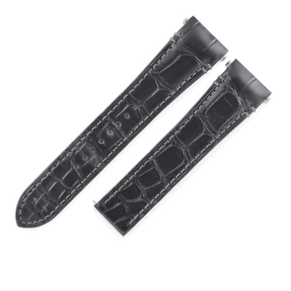 SANTOS DE CARTIER カルティエ サントス ドゥ LM用 クロコバンド