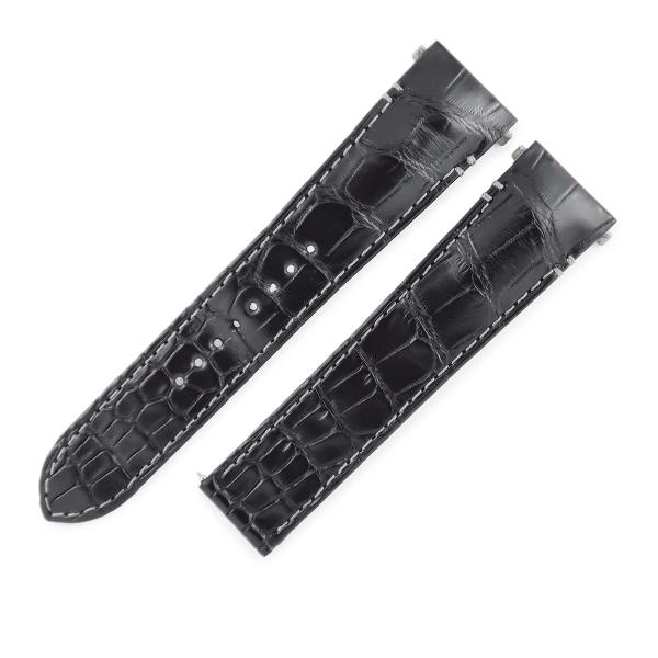 SANTOS DE CARTIER カルティエ サントス ドゥ LM用 クロコバンド