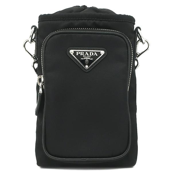 【未使用/IC】PRADA ショルダーバッグ 2ZH155 Re-Nylon 黒 PRADA PRADA/プラダ 2ZH155 Re-Nylon スマートフォンケース